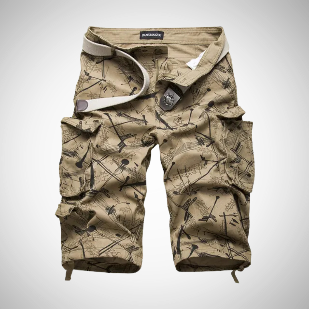 TitanCore Cargo Shorts Heren – Tactische Stijl met SecureFit Tailleband