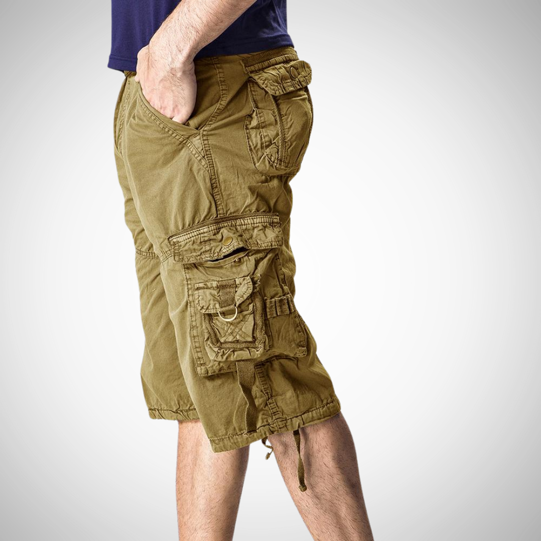 TacticalFlex Baron Pantaloni Corti Uomo – Camouflage, Traspirante & Durevole
