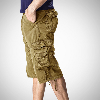TacticalFlex Baron Pantaloni Corti Uomo – Camouflage, Traspirante & Durevole