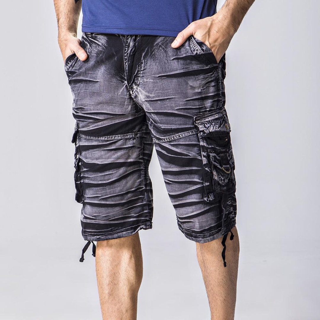 TacticalFlex Baron Pantaloni Corti Uomo – Camouflage, Traspirante & Durevole