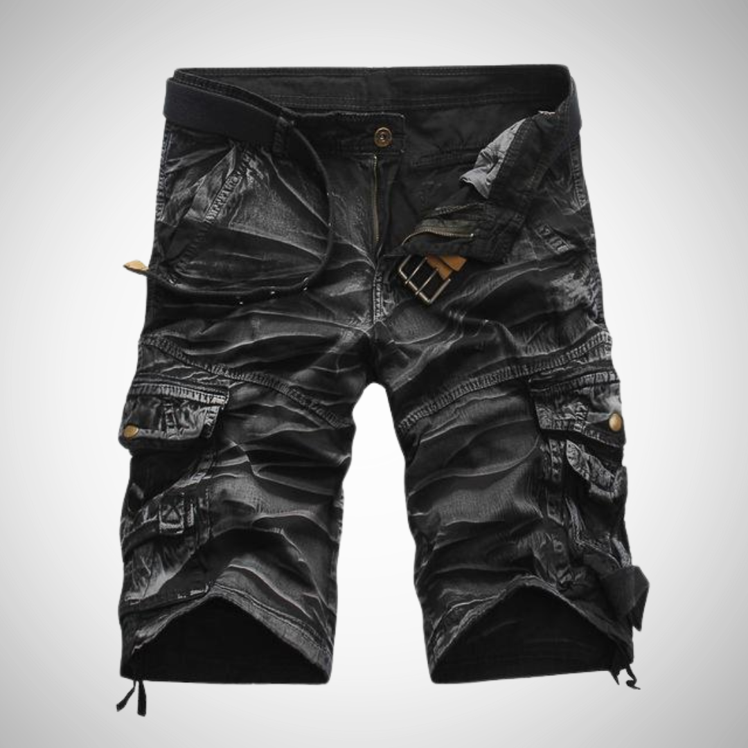 TacticalFlex Baron Pantaloni Corti Uomo – Camouflage, Traspirante & Durevole