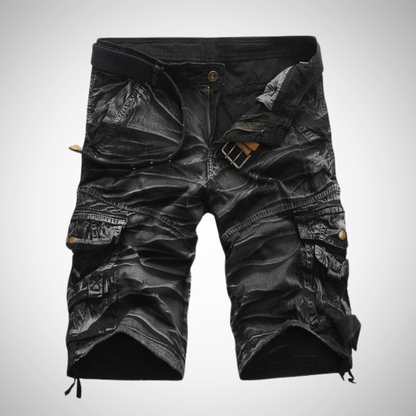 TacticalFlex Baron Pantaloni Corti Uomo – Camouflage, Traspirante & Durevole