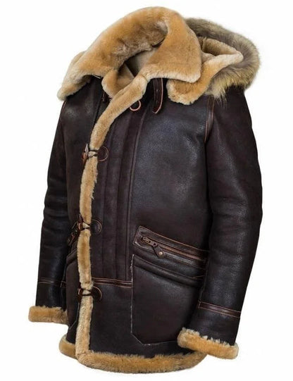 Hendrik Heren Abrigo de Invierno | Chaqueta Casual con Capucha, Ligeramente Acolchada
