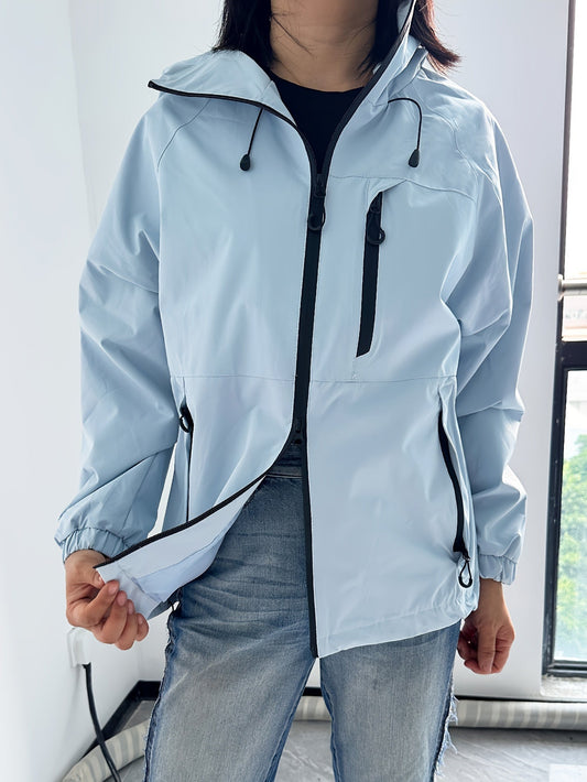 Winda Dames Regenjack | Winddicht, Met Capuchon, Casual Buitenactiviteiten