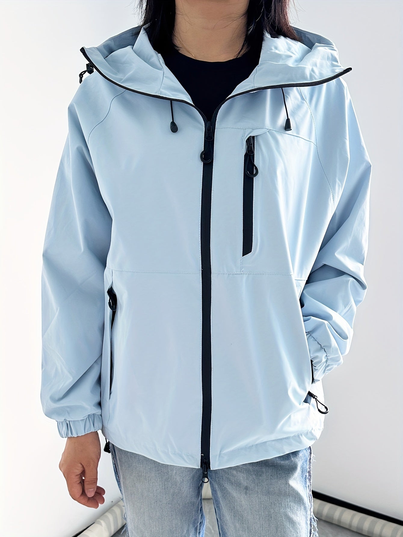 Winda Dames Regenjack | Winddicht, Met Capuchon, Casual Buitenactiviteiten