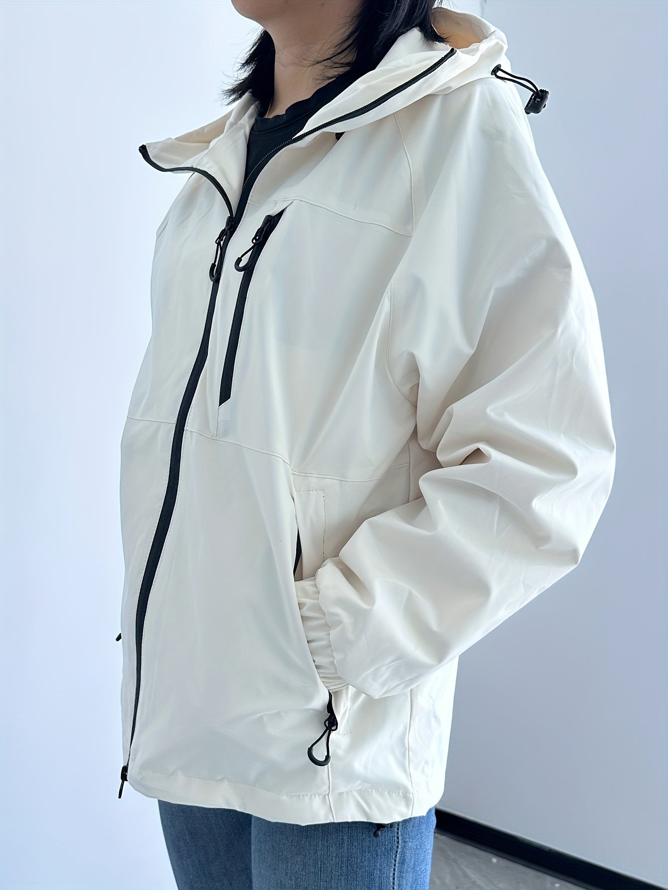 Winda Dames Regenjack | Winddicht, Met Capuchon, Casual Buitenactiviteiten