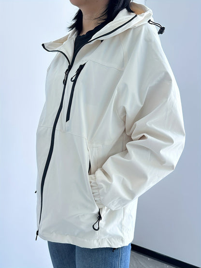 Winda Dames Regenjack | Winddicht, Met Capuchon, Casual Buitenactiviteiten