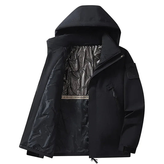 Winder | Unisex ski jack met afneembare capuchon