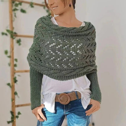 Aria Damas Manta Envolvente | Hilo Suave Tejido, Ideal para Cada Temporada