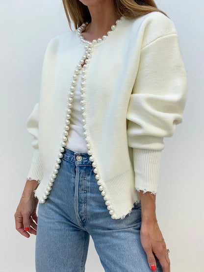 Nava Parelvest para Damas | Vintage Chic, Perfecto para Capas