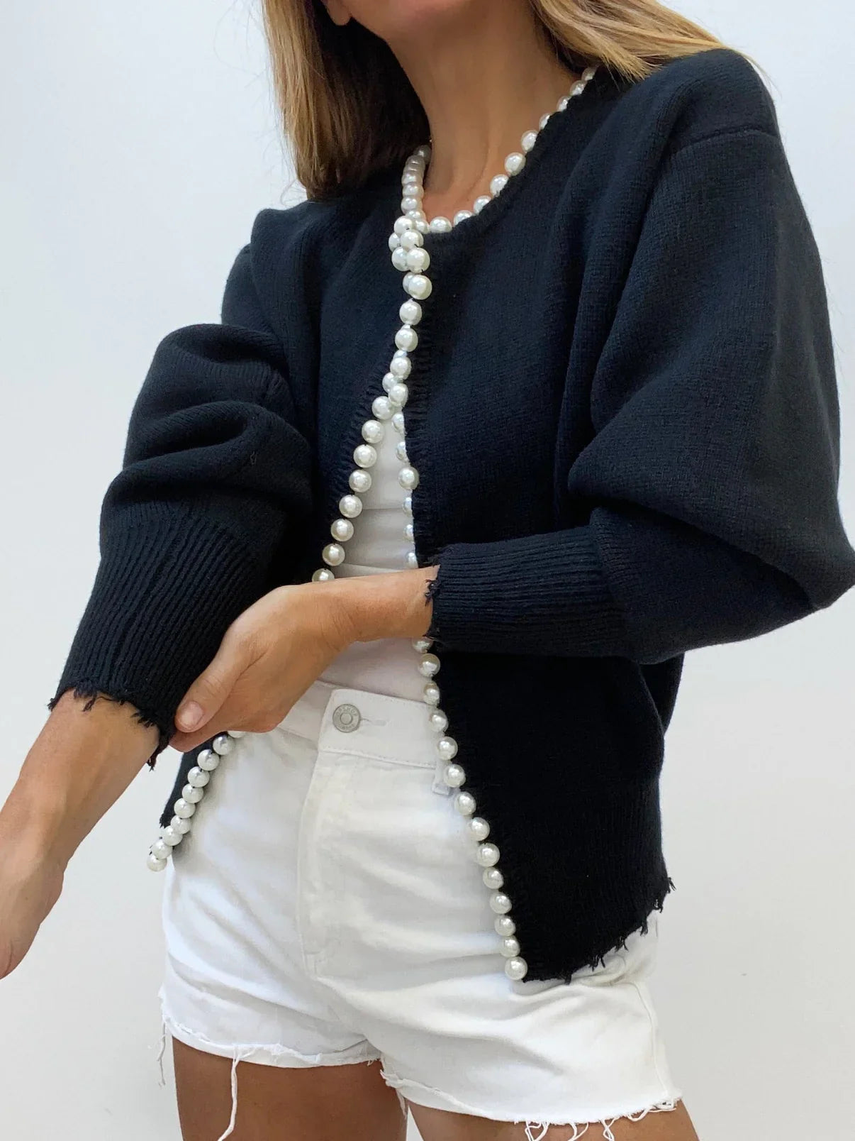 Nava Parelvest para Damas | Vintage Chic, Perfecto para Capas