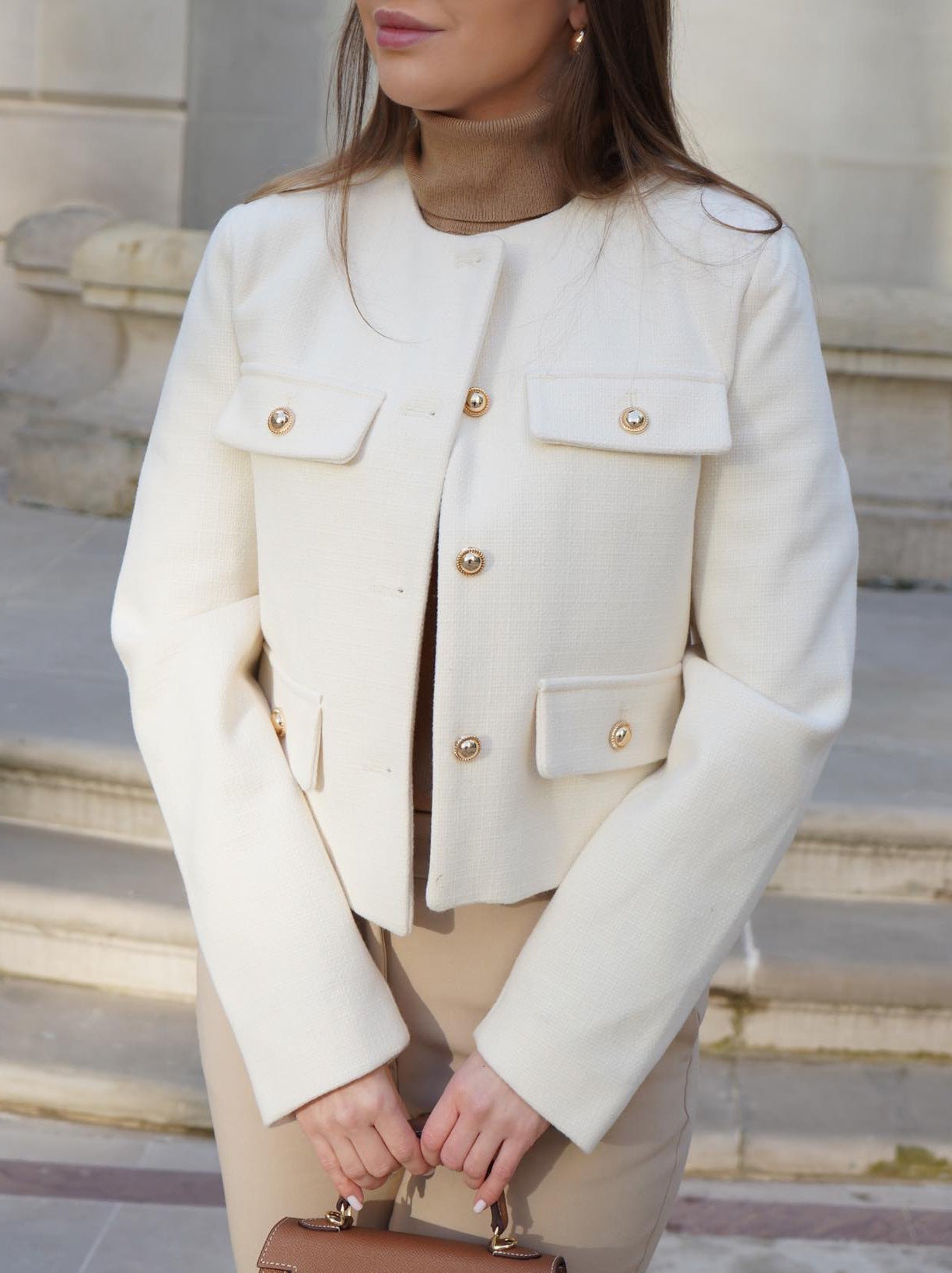 Veste courte Maris pour dames | Vintage courte, pour looks affirmés