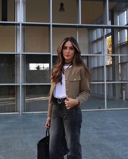 Veste courte Maris pour dames | Vintage courte, pour looks affirmés
