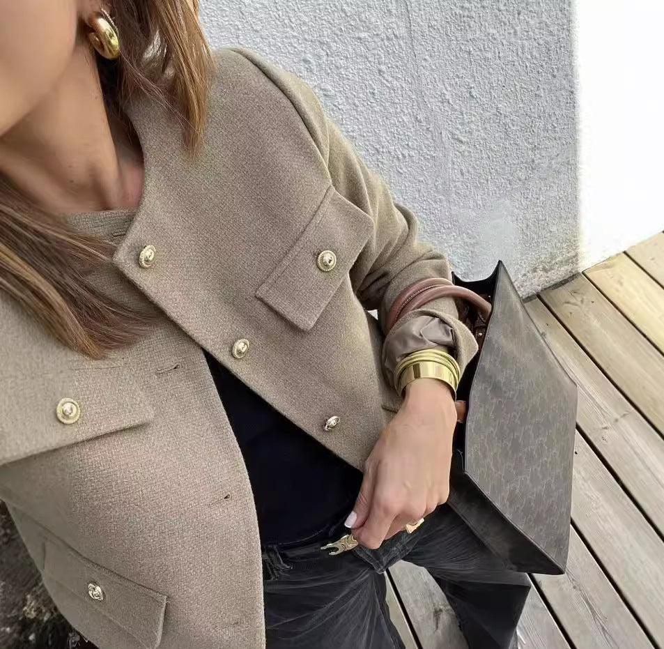 Veste courte Maris pour dames | Vintage courte, pour looks affirmés