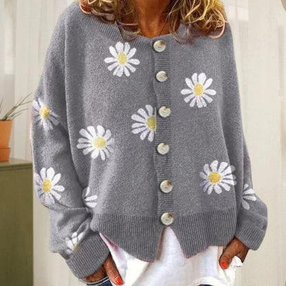 Chaleco de flores Koravine para mujer | Algodón juguetón, abierto o anudado