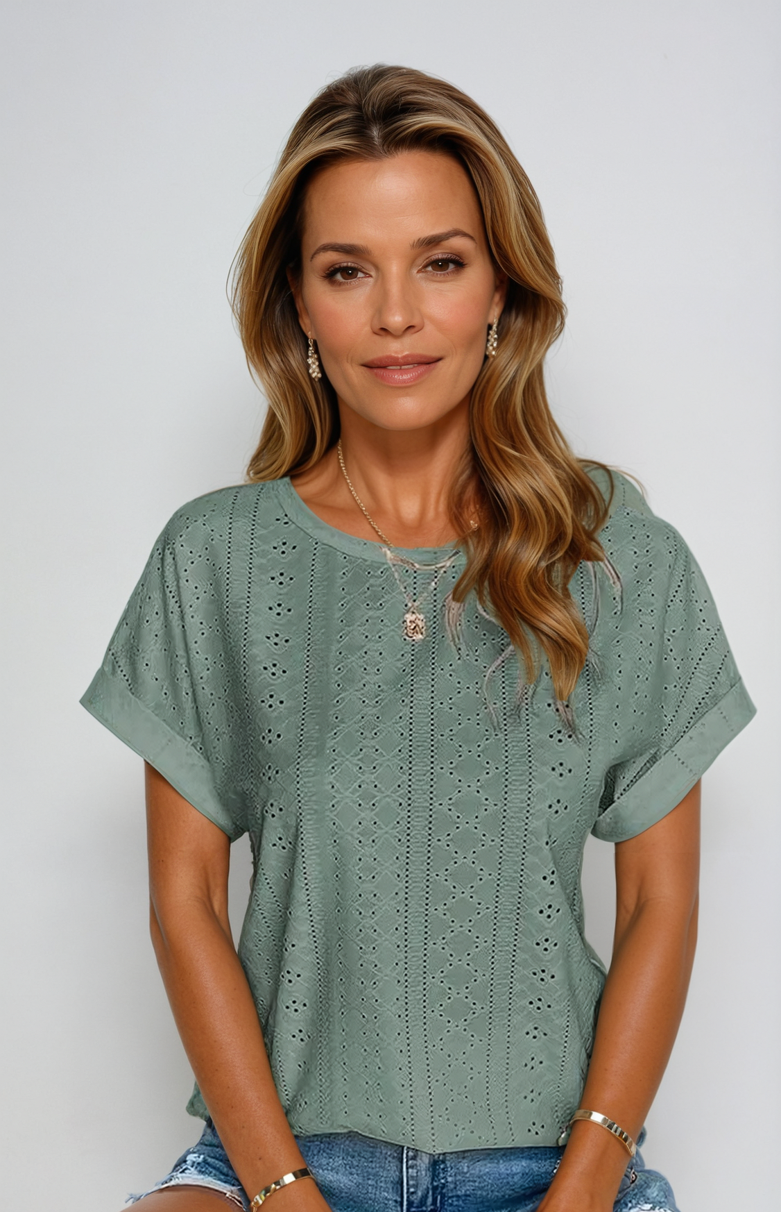 Top de punto Valerie para mujer | Tela suave, estilo casual