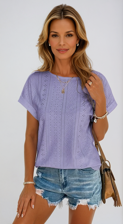 Top de punto Valerie para mujer | Tela suave, estilo casual