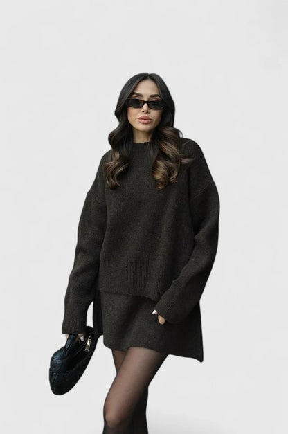 Conjunto de Suéteres Cómodos Xamira para Damas | Suave, Estiloso y Versátil