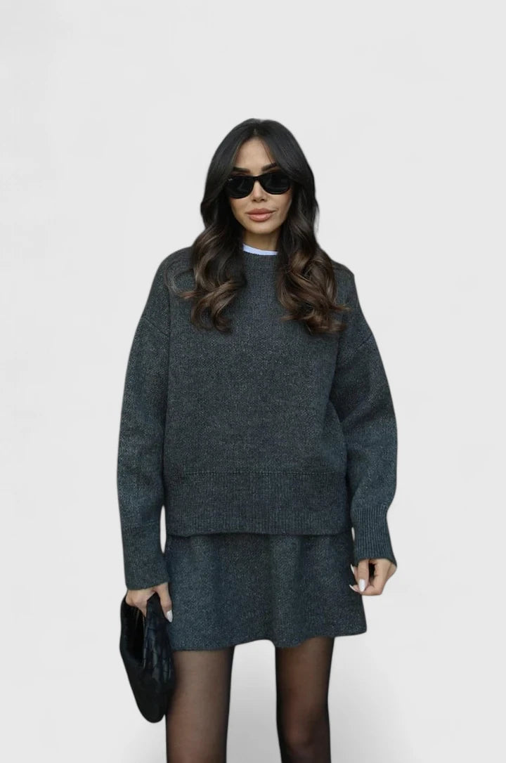 Conjunto de Suéteres Cómodos Xamira para Damas | Suave, Estiloso y Versátil