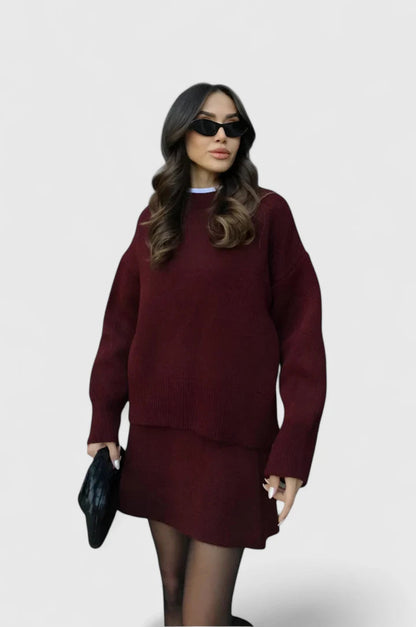 Conjunto de Suéteres Cómodos Xamira para Damas | Suave, Estiloso y Versátil