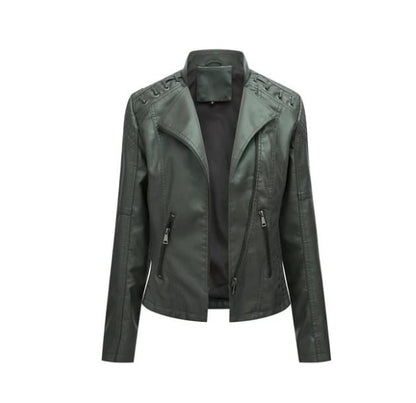 Vera Lamsleren Jasje Voor Dames | Luxe Leatherlook, Veelkleurig