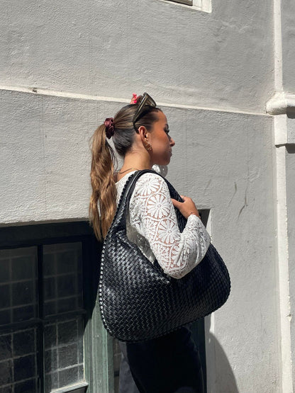 Lina Everyday Cabas para Damas | Amplio, Estiloso Cuero Vegano