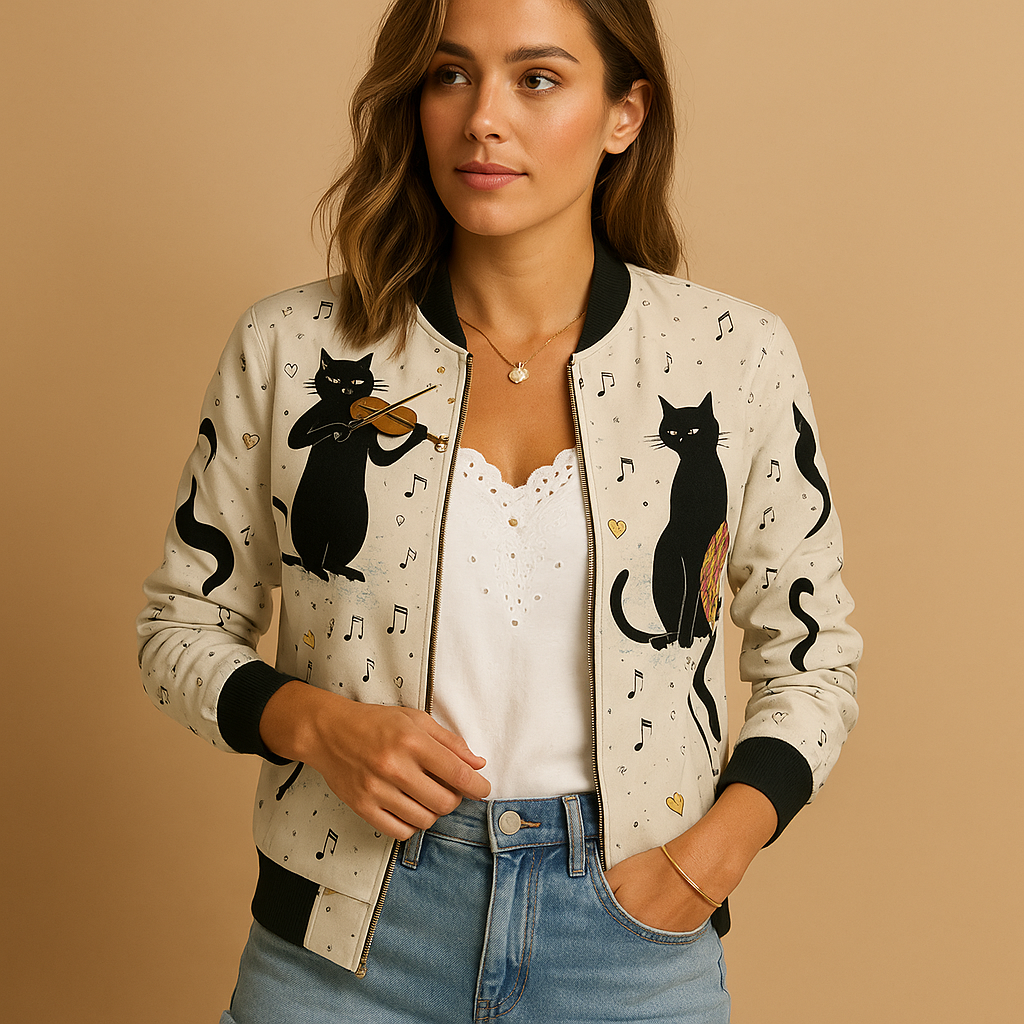 Nova Zomerjas voor Dames | Lichtgewicht Printjas