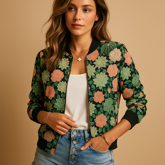 Nova Zomerjas voor Dames | Lichtgewicht Printjas
