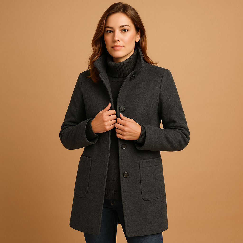 Ylena Winterjas voor Dames | Zachte Relaxte Pasvorm