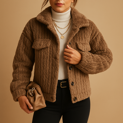 Mia Oversized Jas voor Dames | Zachte Stoffen