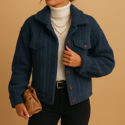 Mia Oversized Jas voor Dames | Zachte Stoffen