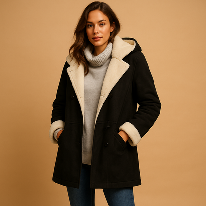 Eva Lange Winterjas voor Dames | Zachte Isolerende Stof