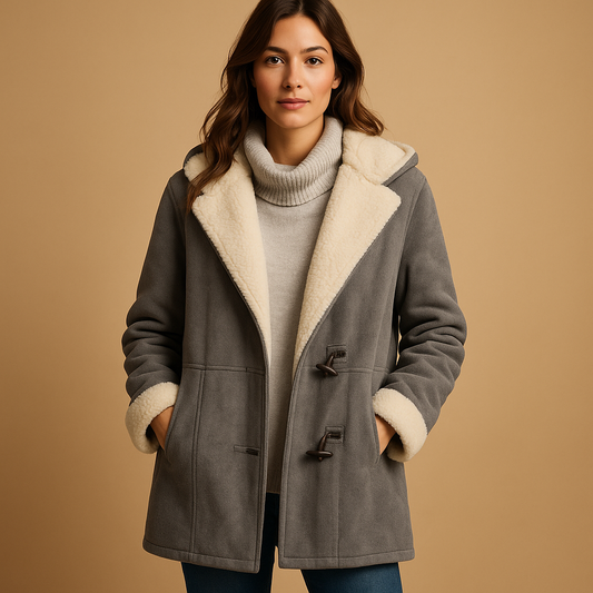Eva Lange Winterjas voor Dames | Zachte Isolerende Stof