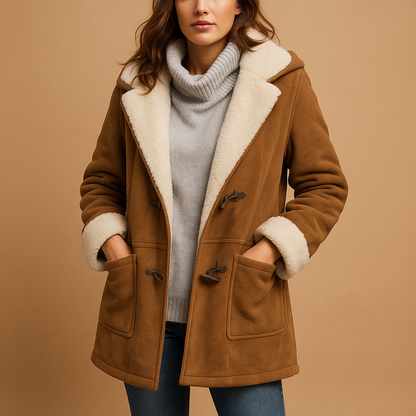 Eva Lange Winterjas voor Dames | Zachte Isolerende Stof