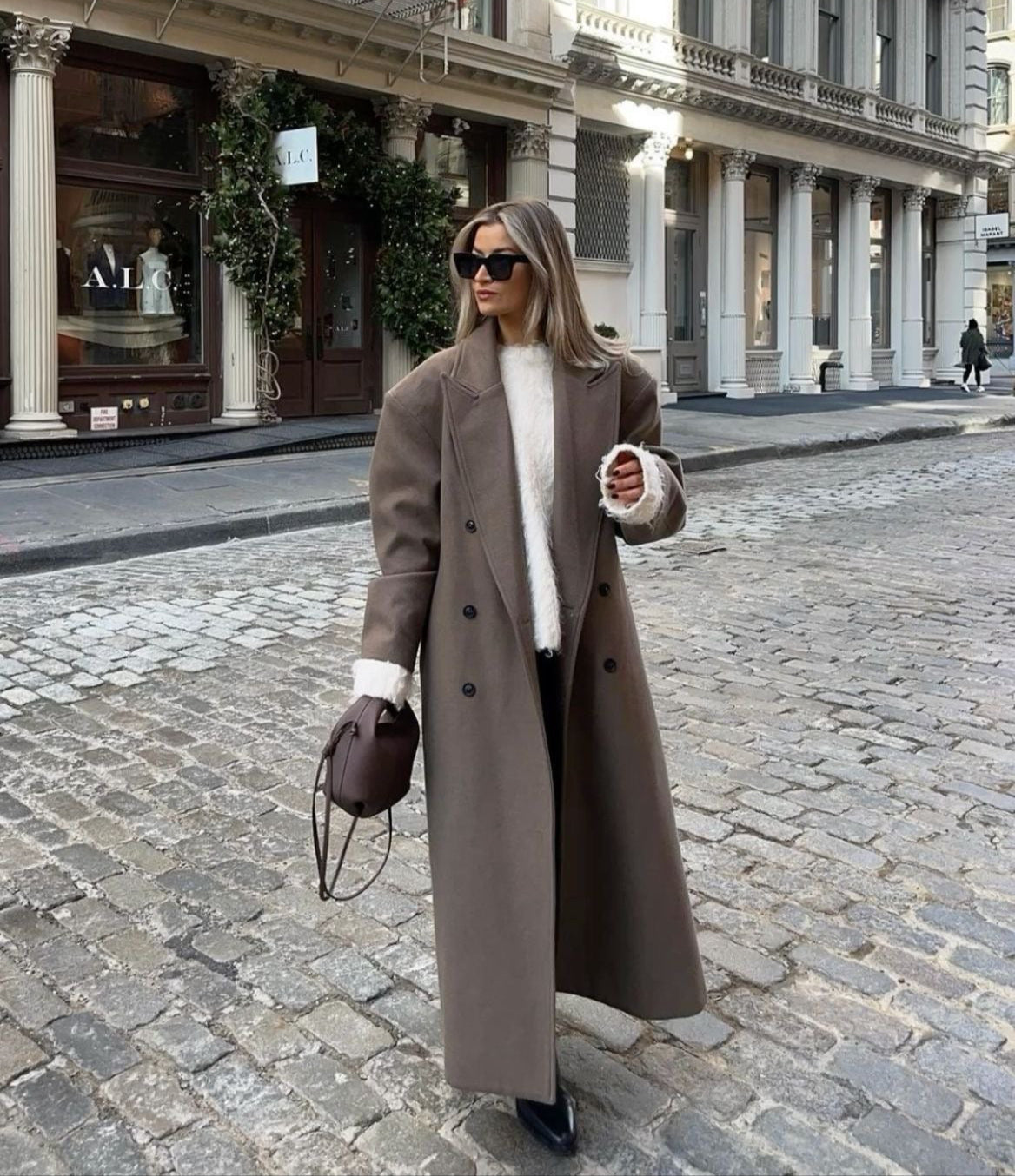 Jantine | Lange Oversized Jas voor Dames
