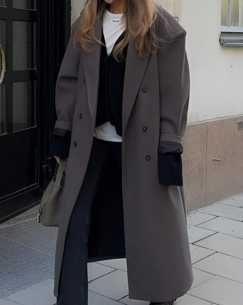 Jantine | Lange Oversized Jas voor Dames