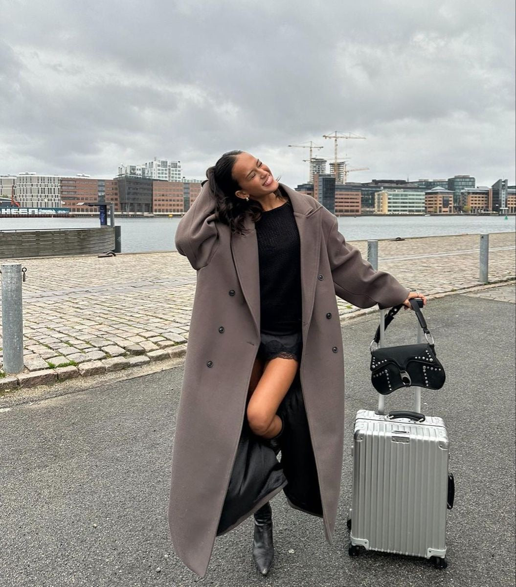 Jantine | Lange Oversized Jas voor Dames