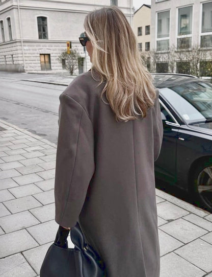 Jantine | Lange Oversized Jas voor Dames