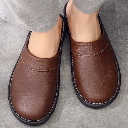 Variant image for Xavier | Pantofole in Pelle Eleganti per Uomo e Donna-56
